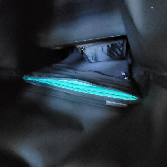 Black Roll-Top Backpack - Picture 7 of 10